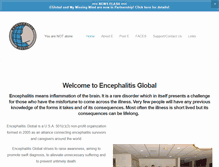 Tablet Screenshot of encephalitisglobal.org